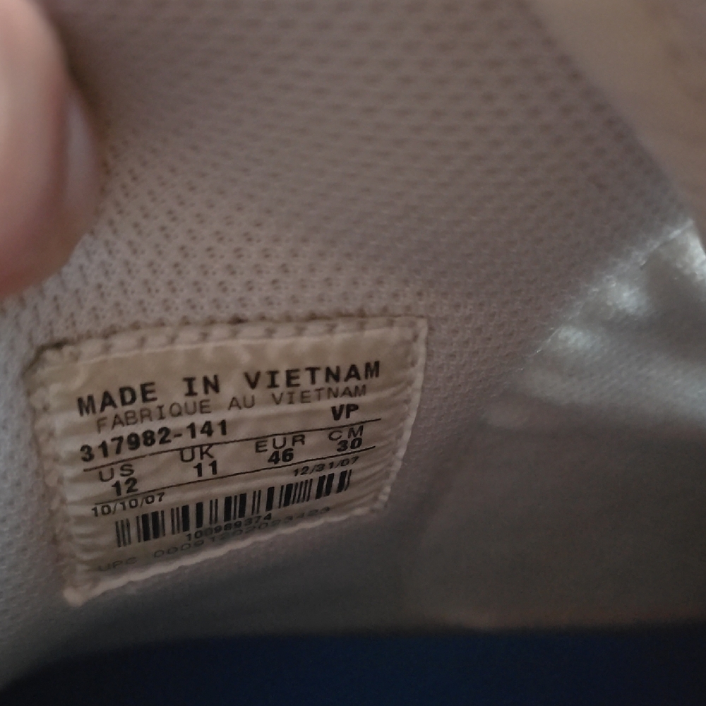 2007 Nike Dunk High Mens 12. Amazing Condition. Clean Insoles. - Picture 6 of 8
